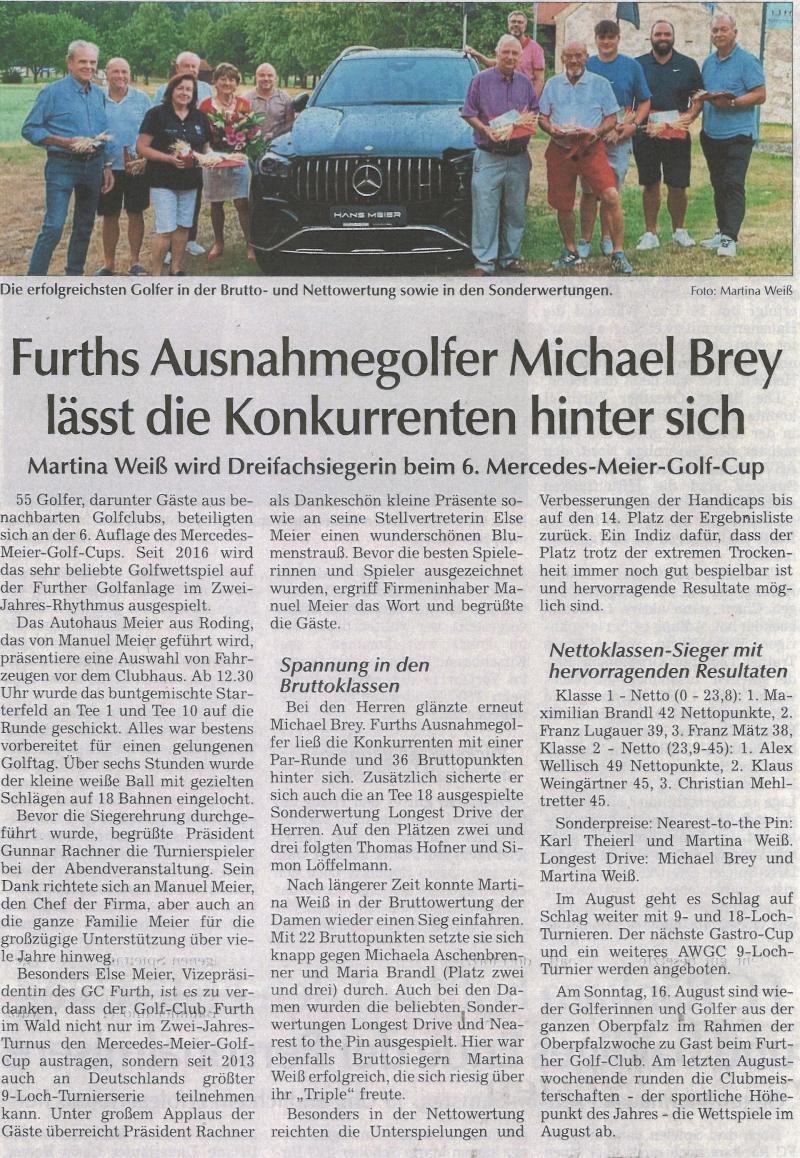 Mercedes Meier Golf Cup