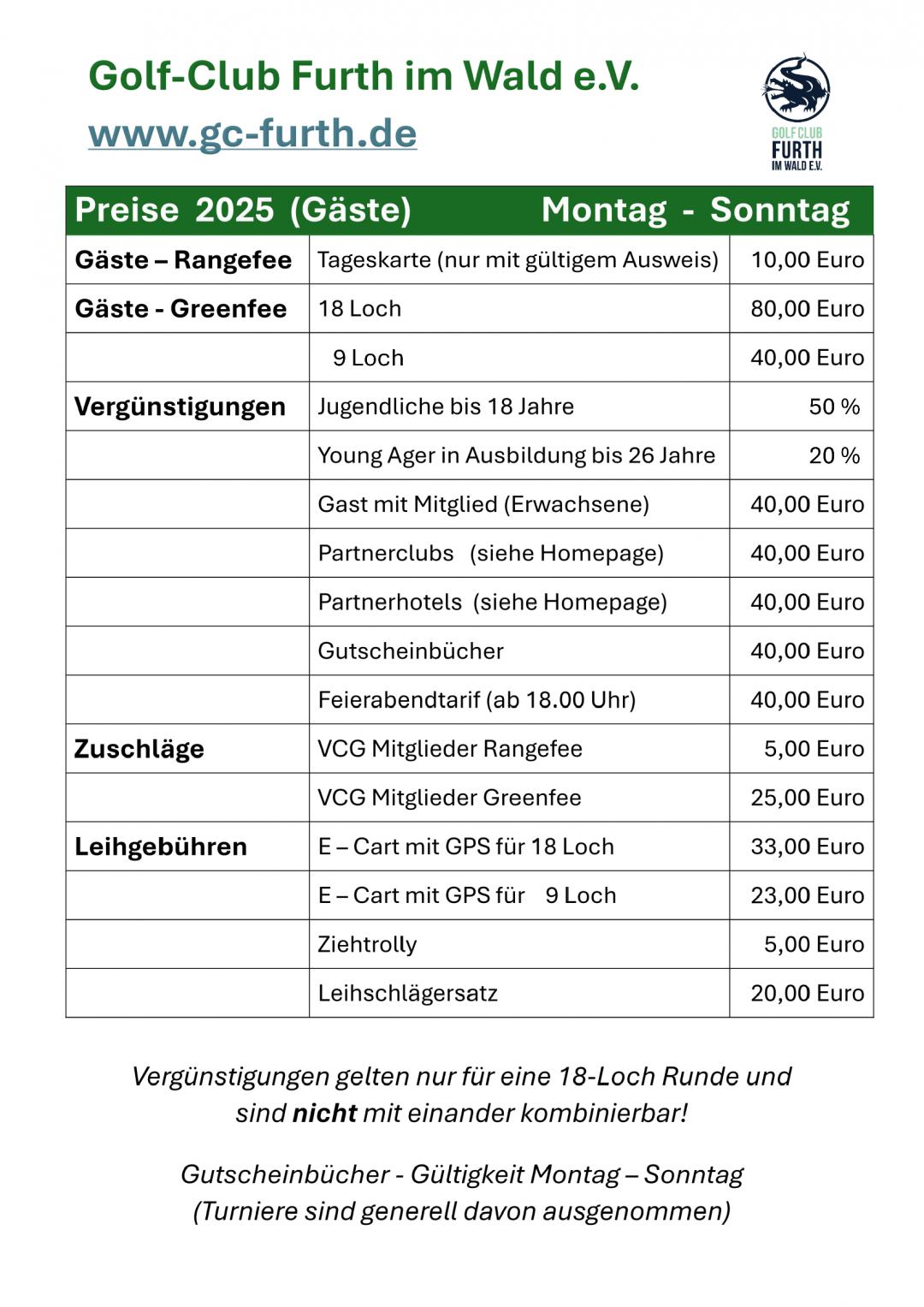 Preise 2025